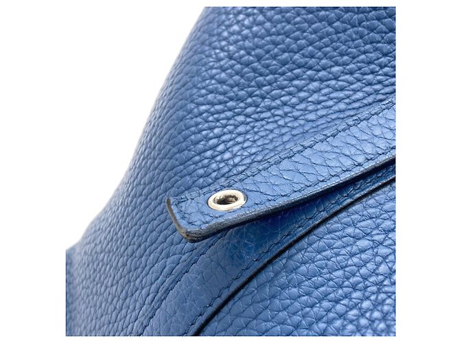 Hermès Picotin Lock MM Handtasche Blau - Ansicht 16