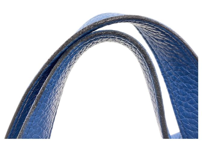 Hermès Picotin Lock MM Handtasche Blau - Ansicht 17
