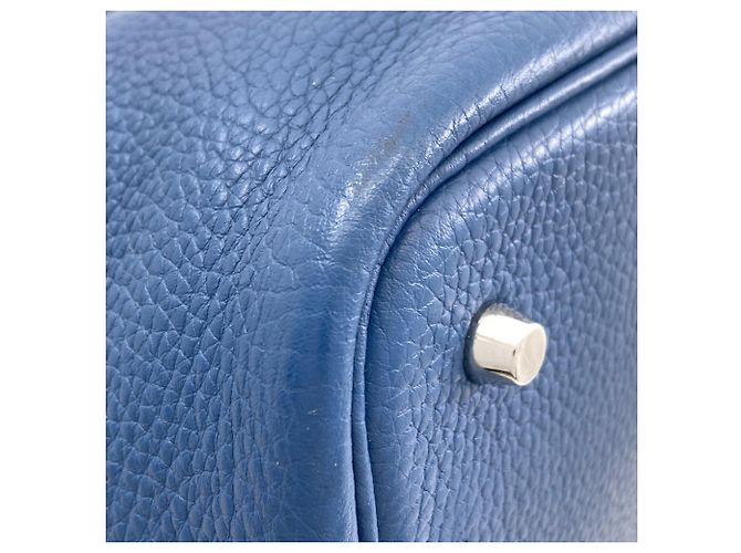Hermès Picotin Lock MM Handtasche Blau - Ansicht 20