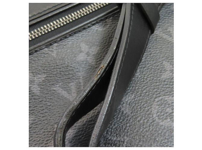 Louis Vuitton Monogram Eclipse Umhängetasche Schwarz - Ansicht 12