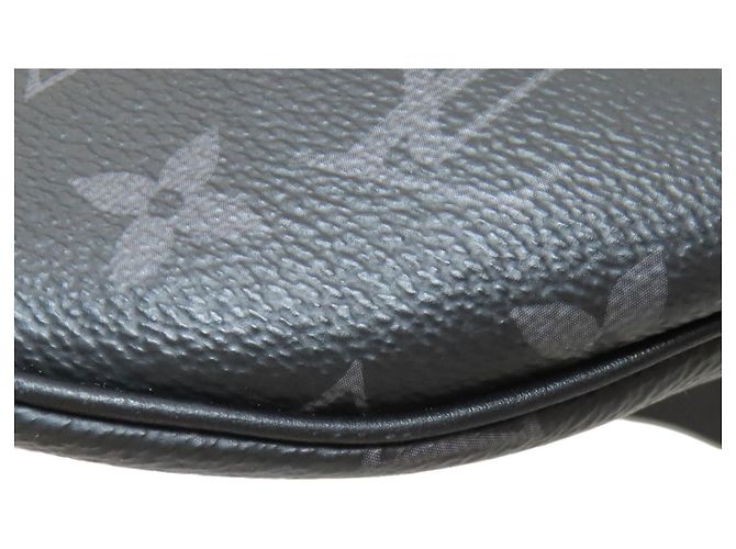 Louis Vuitton Monogram Eclipse Umhängetasche Schwarz - Ansicht 15