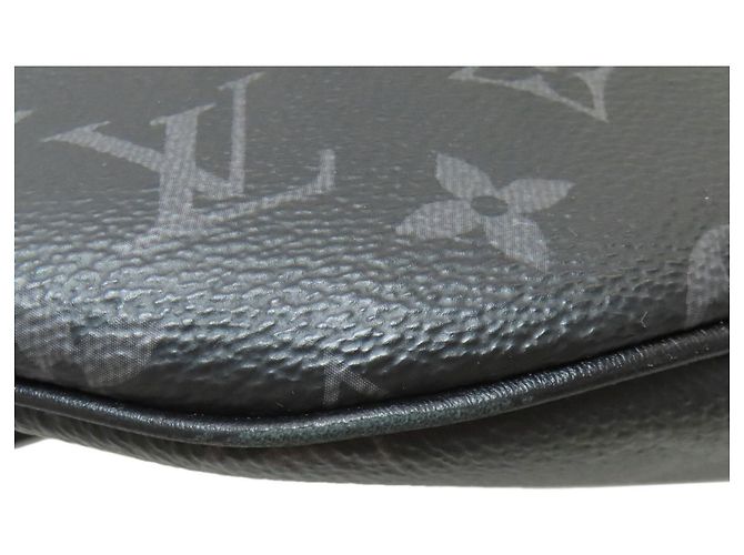 Louis Vuitton Monogram Eclipse Umhängetasche Schwarz - Ansicht 16