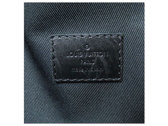 Louis Vuitton Monogram Eclipse Umhängetasche Schwarz - Ansicht 6