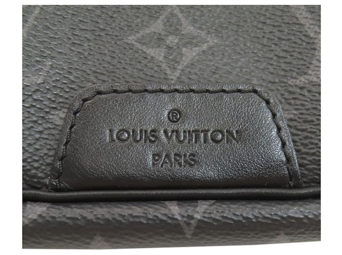 Louis Vuitton Monogram Eclipse Umhängetasche Schwarz - Ansicht 9