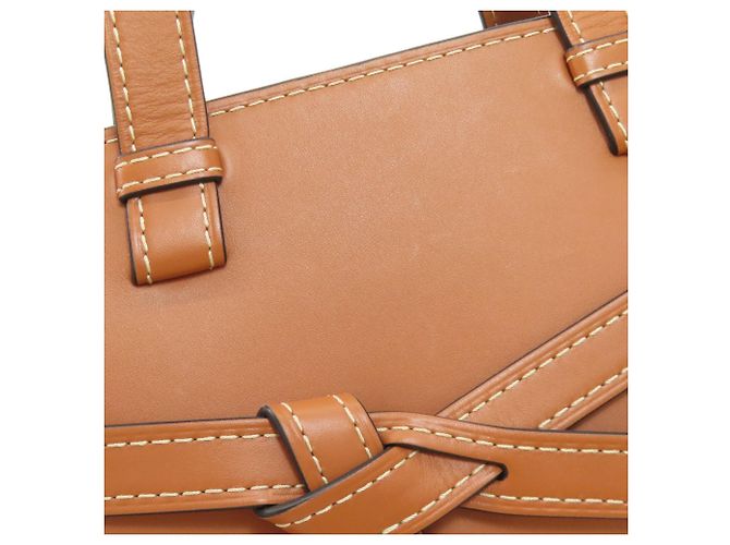 Loewe Gate 2-Wege Tote Bag mit Obergriff Braun - Ansicht 20