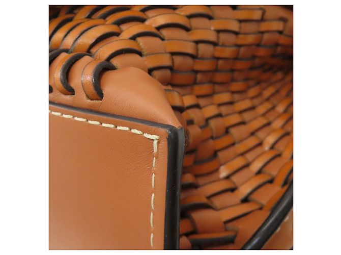 Loewe Gate 2-Wege Tote Bag mit Obergriff Braun - Ansicht 25