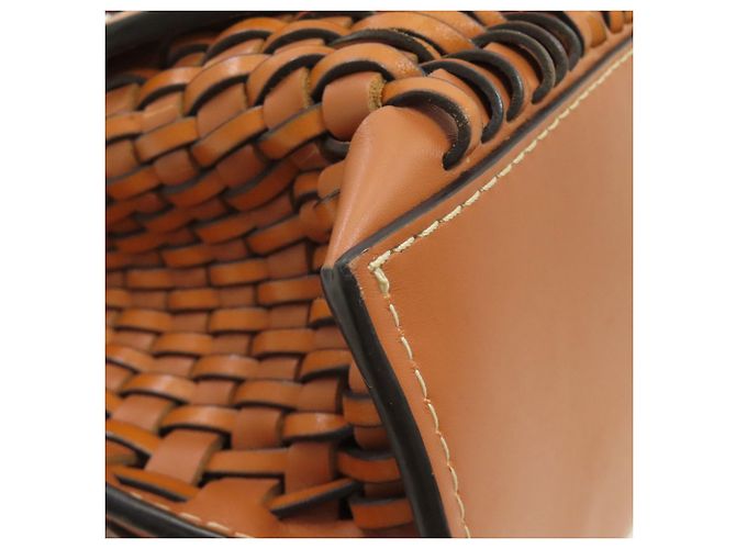 Loewe Gate 2-Wege Tote Bag mit Obergriff Braun - Ansicht 26