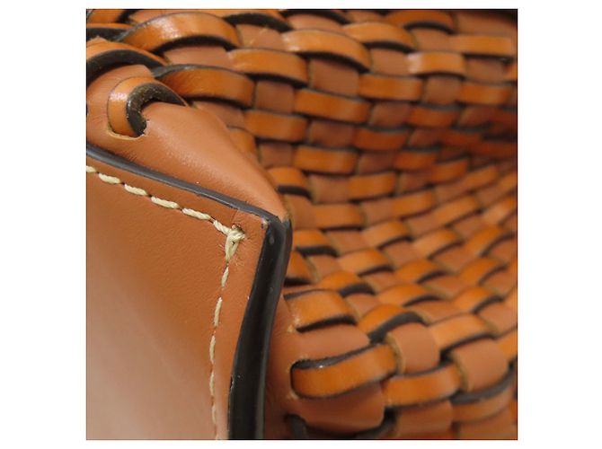 Loewe Gate 2-Wege Tote Bag mit Obergriff Braun - Ansicht 27