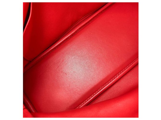 Hermès Hermes Bolide 31 Handbag in Red - view 10
