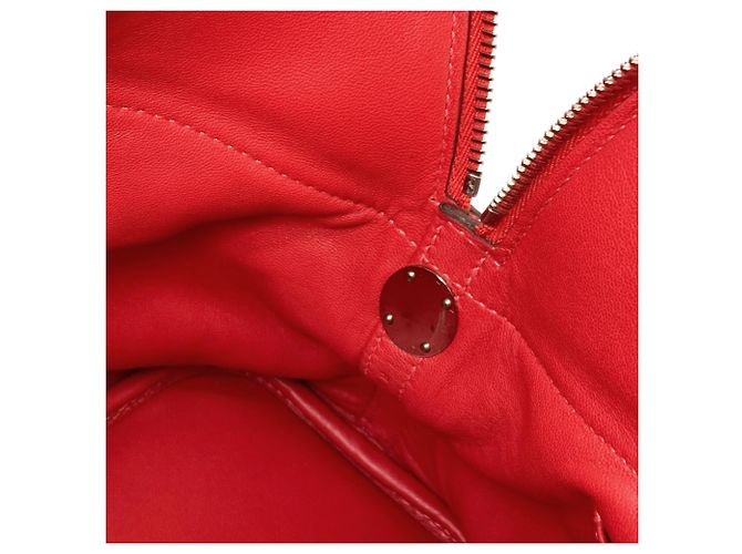 Hermès Hermes Bolide 31 Handbag in Red - view 12