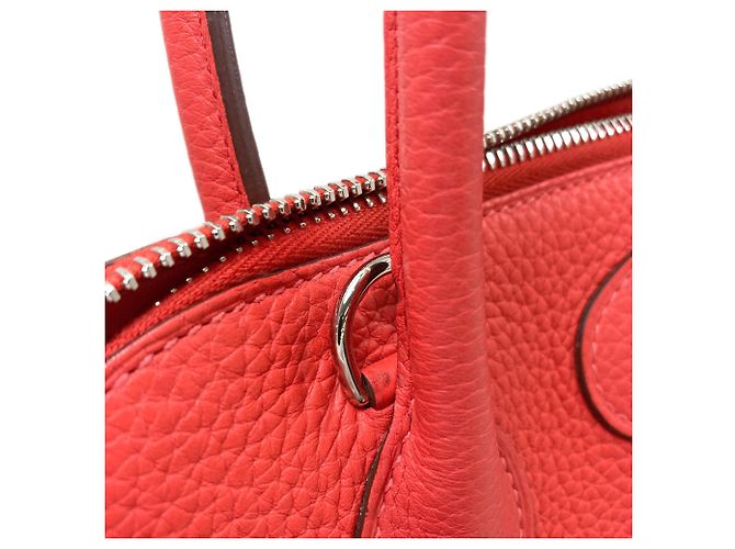 Hermès Hermes Bolide 31 Handbag in Red - view 13
