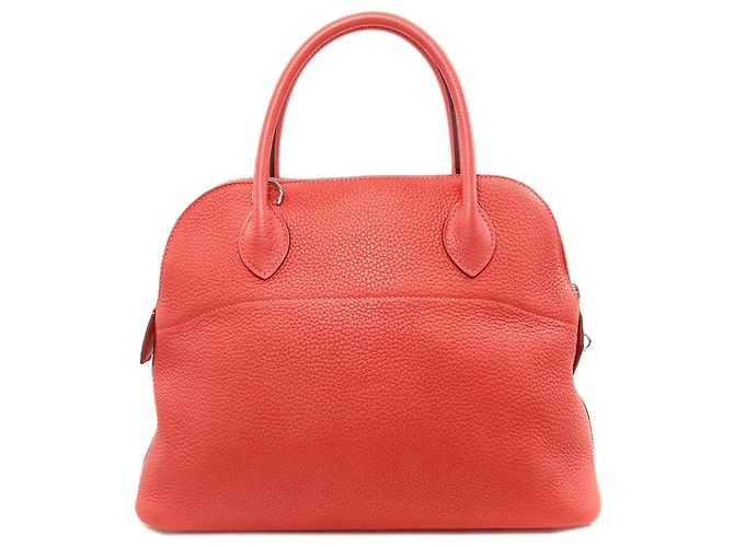 Hermès Hermes Bolide 31 Handbag in Red - view 2