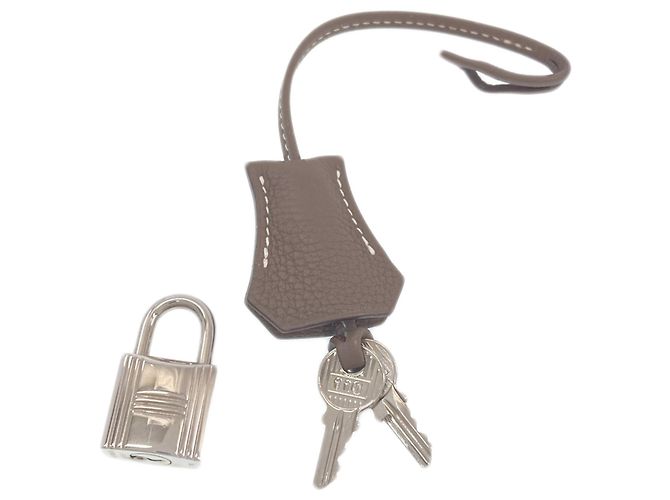 Borsa Hermès Kelly 32 Taupe - vista 10