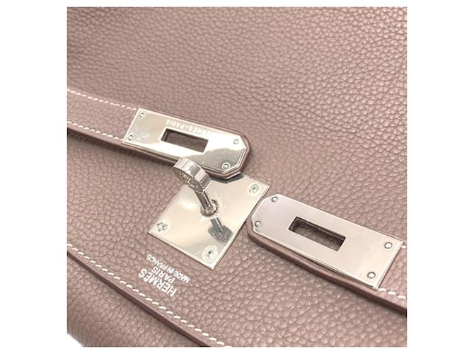 Borsa Hermès Kelly 32 Taupe - vista 16