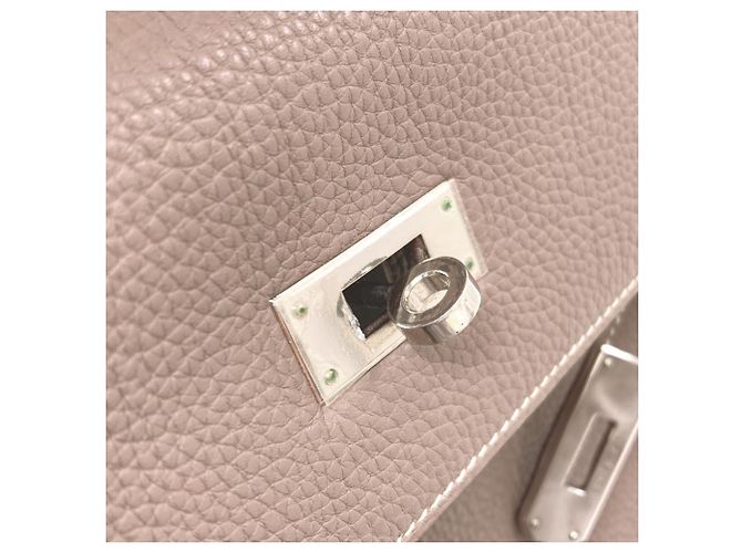 Borsa Hermès Kelly 32 Taupe - vista 19