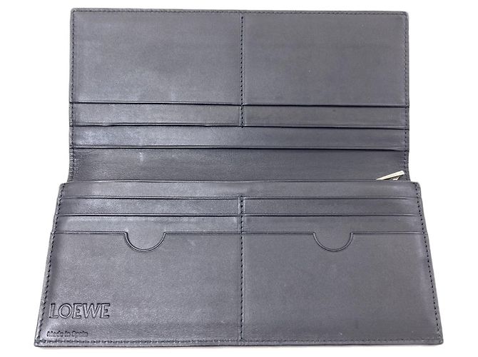Cartera Larga Anagrama Loewe Castaño - vista 4