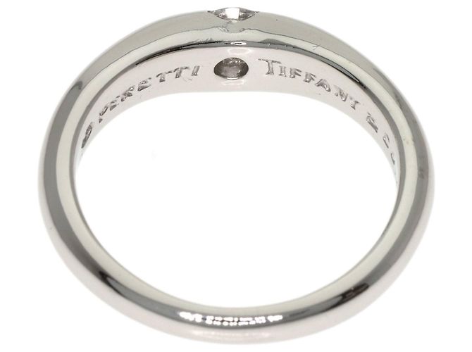Tiffany & Co. Ring mit gewölbtem Diamantband. - Ansicht 4