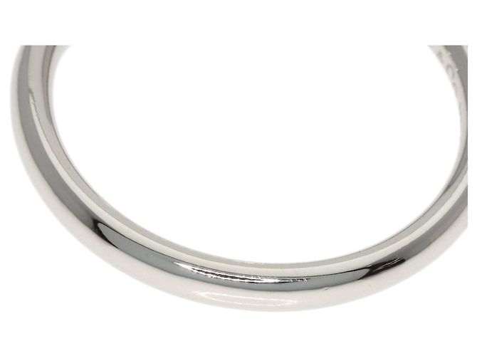 Tiffany & Co. Diamantring mit gebogenem Band aus Platin - Ansicht 8