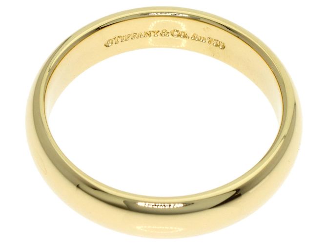 Anello nuziale in oro giallo 18K Tiffany & Co. - vista 4