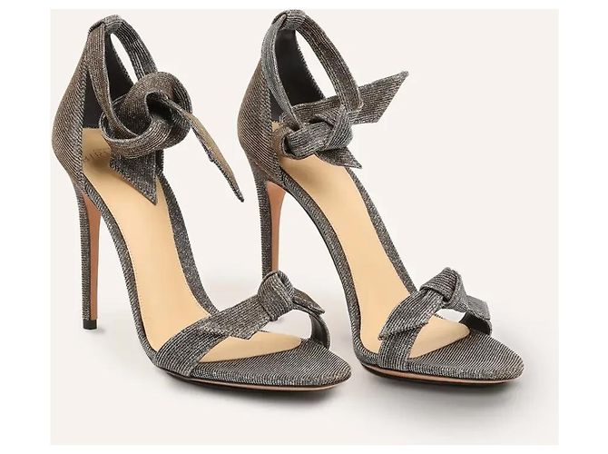 Sandali Alexandre Birman Clarita Argentati Metallizzati Argento - vista 2