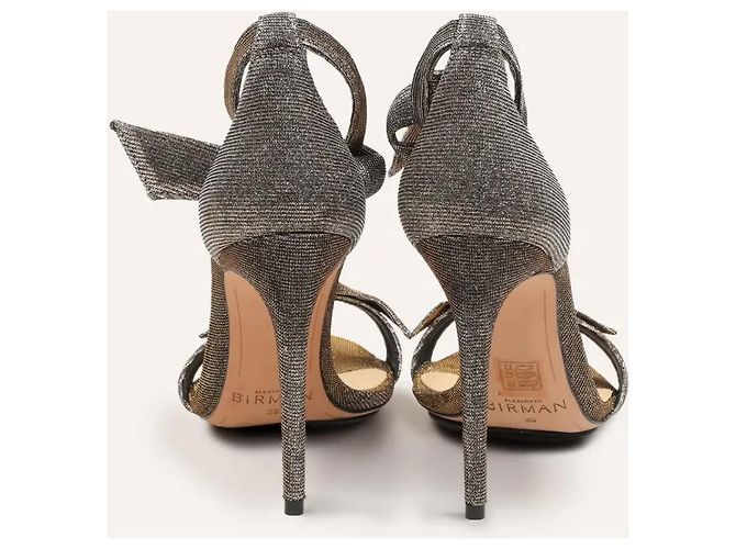 Sandali Alexandre Birman Clarita Argentati Metallizzati Argento - vista 4