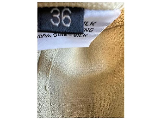 Barbara Bui Schwarzes Seidenkleid Größe 36 - Ansicht 3