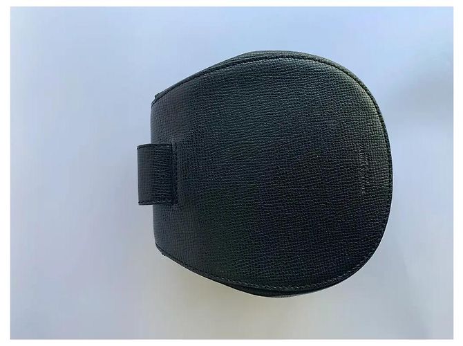 Borsa a cintura Bottega Veneta in pelle nera testurizzata - vista 2