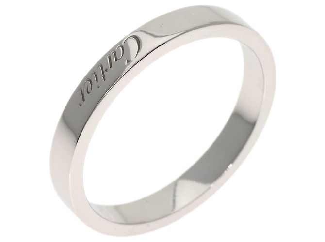 Anillo de Platino Cartier C de #57 - vista 2