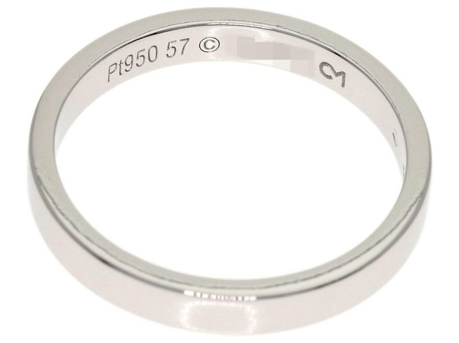 Anillo de Platino Cartier C de #57 - vista 4