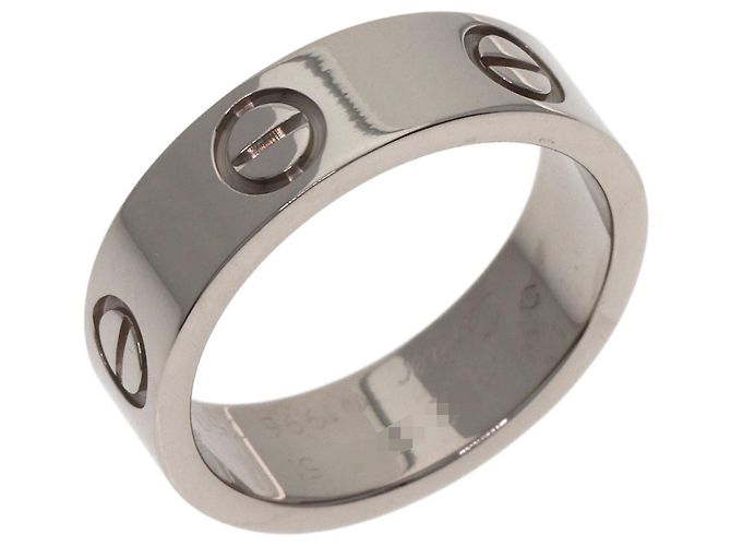 Anello Love Cartier in oro bianco 18K - vista 2
