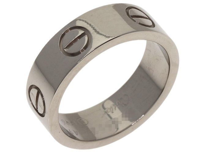 Anello Love Cartier in oro bianco 18K - vista 2