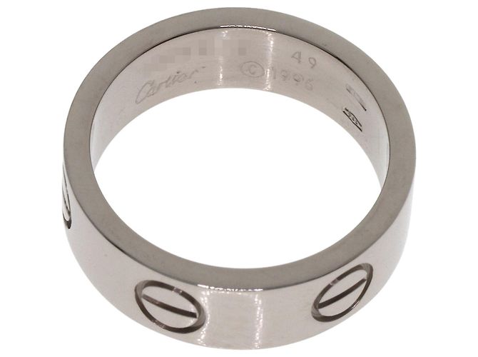Anello Love Cartier in oro bianco 18K - vista 4