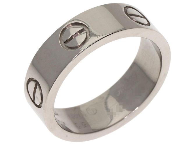 Anello Love Cartier in oro bianco 18K - vista 2