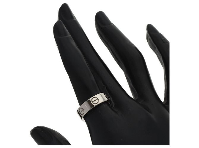 Anello Love Cartier in oro bianco 18K - vista 5