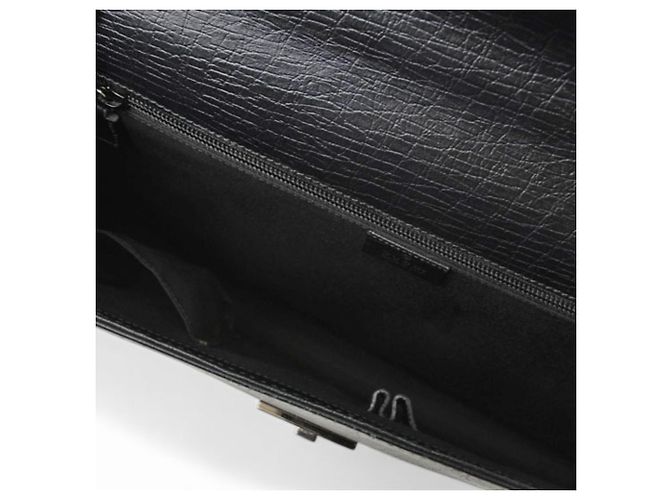 Borsa da lavoro in pelle nera Gucci Nero - vista 11