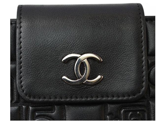 Chanel Langbörse aus Lammleder Schwarz - Ansicht 5