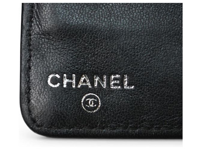 Chanel Langbörse aus Lammleder Schwarz - Ansicht 7