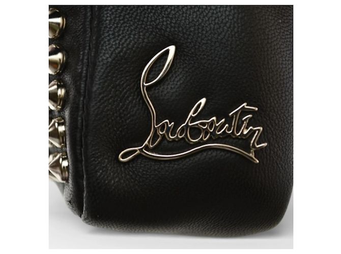 Borsa a Spalla Mini Chain Christian Louboutin Nero - vista 18