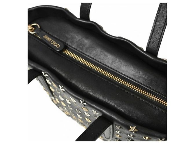 Borsa Mini Sara 2 in 1 Jimmy Choo Nero - vista 12