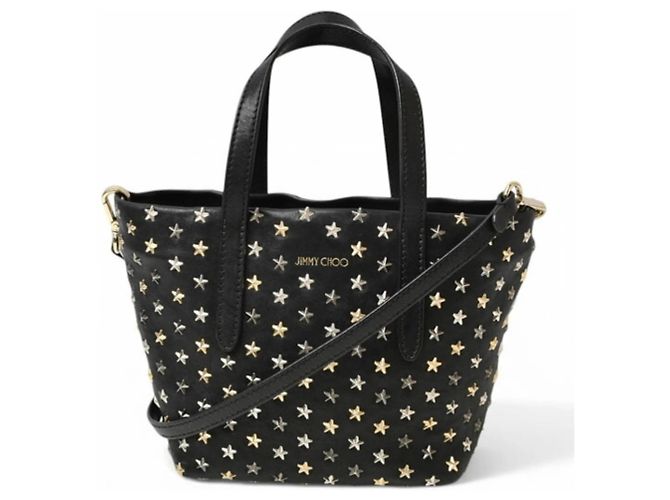Borsa Mini Sara 2 in 1 Jimmy Choo Nero - vista 2