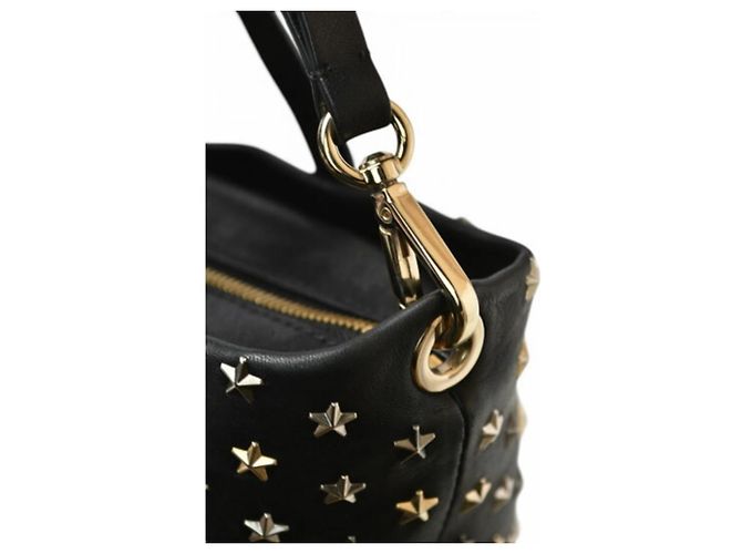 Borsa Mini Sara 2 in 1 Jimmy Choo Nero - vista 4