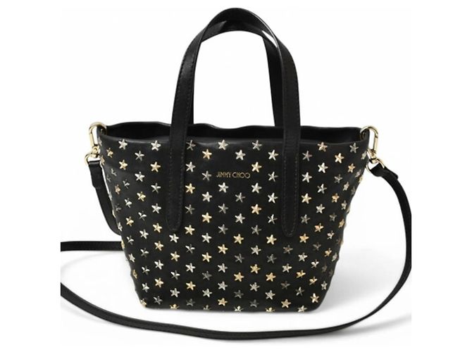 Borsa Mini Sara 2 in 1 Jimmy Choo Nero - vista 7