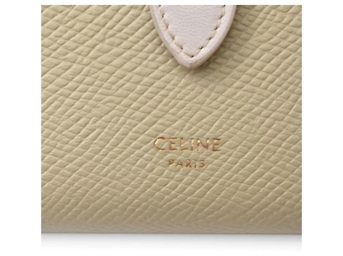 Céline Celine Mini Bi-fold Geldbörse mit Tragegurt Pink - Ansicht 4