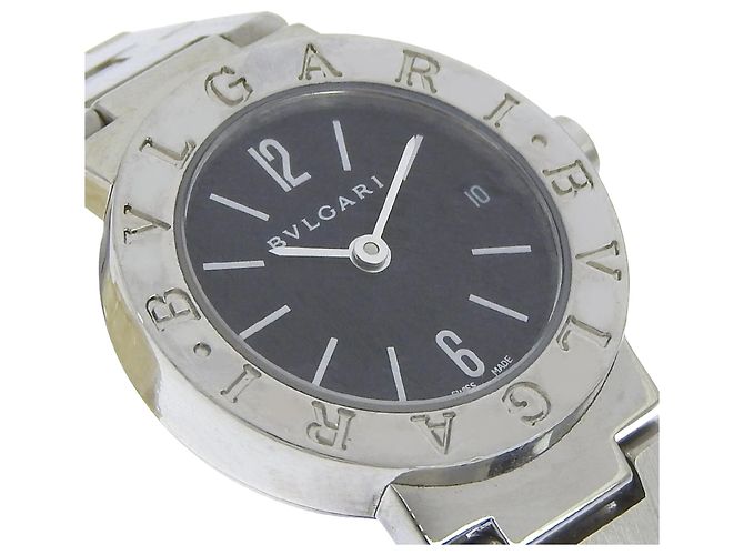 Bulgari Reloj Bvlgari para mujer con esfera negra de acero inoxidable - vista 3