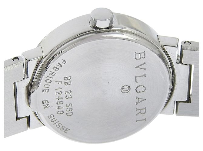 Bulgari Reloj Bvlgari para mujer con esfera negra de acero inoxidable - vista 6