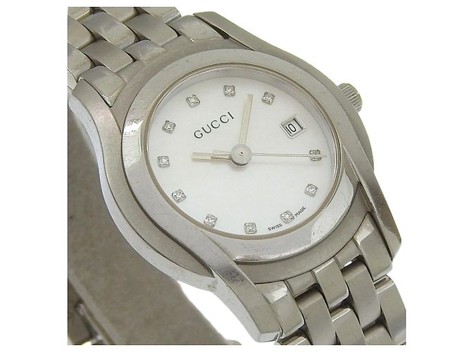 Gucci 5500L Edelstahl Quarz Analog Uhr - Ansicht 3