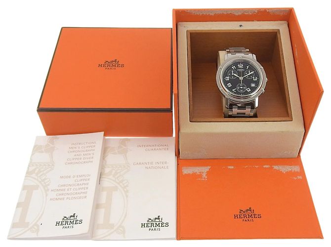 Hermès Relógio Hermes Clipper CL1.910 - vista 8