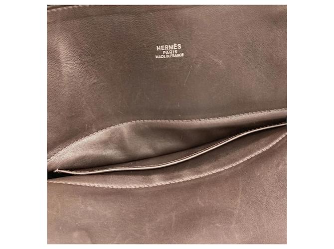 Borsa Hermès Bolide 31 Marrone scuro - vista 10