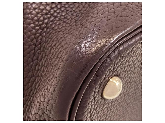 Borsa Hermès Bolide 31 Marrone scuro - vista 22