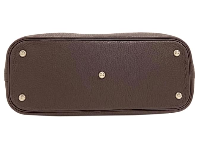 Borsa Hermès Bolide 31 Marrone scuro - vista 4